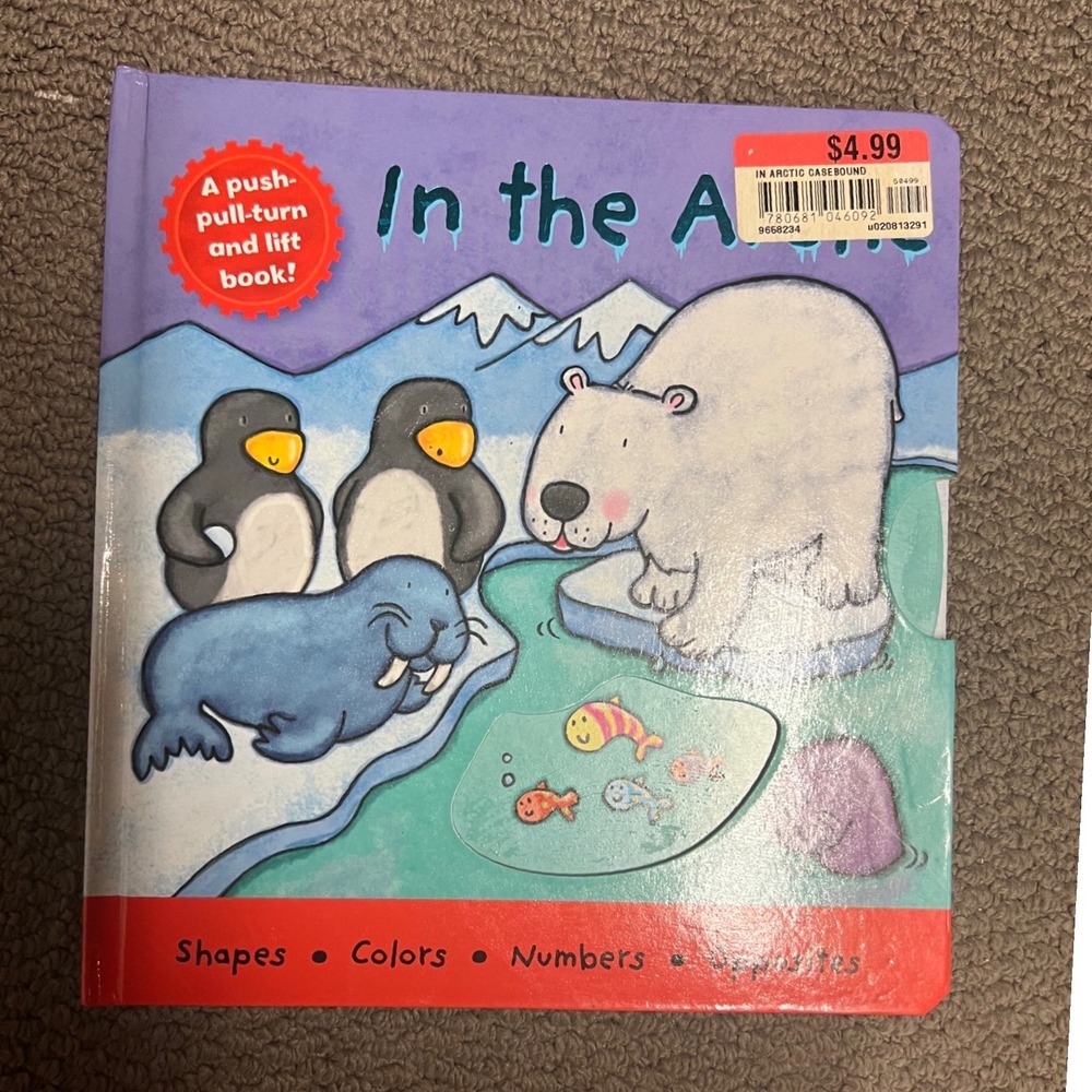 In the Arctic Interactive Board Book Igloo Books Shapes Colors Numbers Opposites